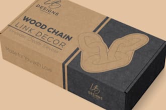 design product packaging, pouch, bag, and mailer box professionally