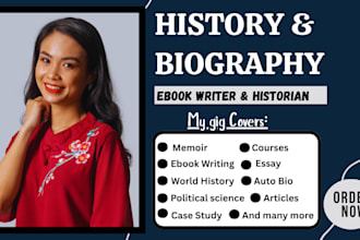 do history and biography world history us history memoir, auto bio ebook article