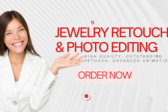 do jewelry retouching and photo editing