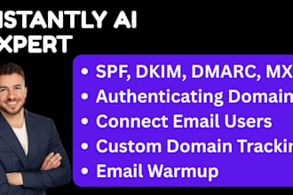 setup email accounts in instantly ai for warmup and cold outreach