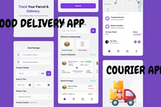 create food delivery app restaurant website online ordering app courier app