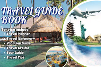create custom travel, guidebook, itinerary, journal, travel tips, trip planner