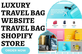 build travel accessory shopify travel gadget store camping travel guide website