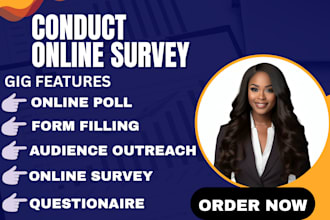 get over 1000 audience to fill online survey forms and polls or questionnaire