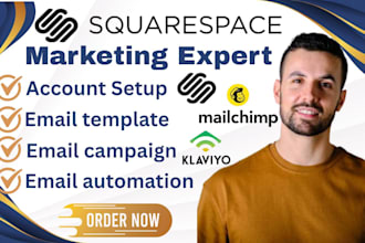 squarespace automation popup form integrate mailchimp klaviyo with squarespace