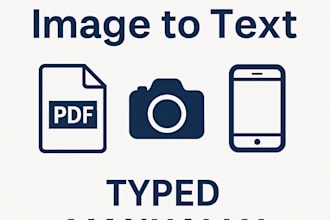 retype scanned pdfs or images into word or google docs