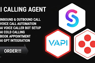 setup ai calling agent, ai voice agent, ai sales agent by vapi, n8n retell ai
