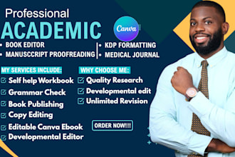 do academic research manuscript proofreading, and academic support