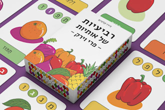design fun educational kids playing cards memory cards flashcards illustration