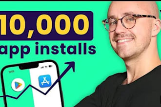 mobile app marketing, android ios app promotion telegram referral link promotion