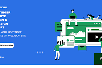 hostinger website, wordpress website design, webador, website redesign