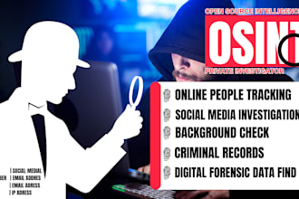 background check online investigation  data collection as private investigator