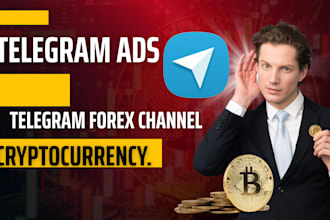 run telegram ads, telegram forex channel memecoin promotion to 900k forex trader