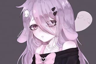 draw digital art commissions