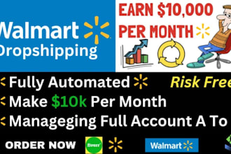 be your walmart dropshipping account va management wfs wholesale expert