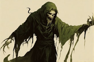 do scary fantasy horror character