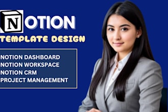 set up custom notion template notion dashboard workspace project management