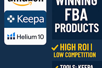 do winning amazon fba product research using keepa and helium 10