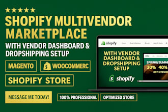 build a shopify multivendor marketplace shopify redesign ecommerce dropshipping