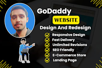 create a lead capturing landing page on wordpress, godaddy, or wix