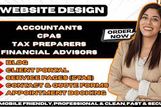 tax website design irs tax preparer website CPA,  accountant website