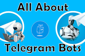 build a professional custom coded telegram bot for group