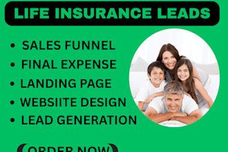 generate hot life insurance final expense leads