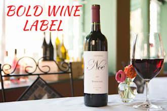redesign wine label, wine, vodka, beer, whisky label design, packaging design