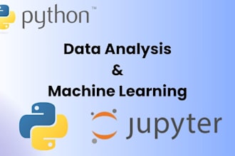 do data cleaning, visualization and machine learning project in jupyter notebook
