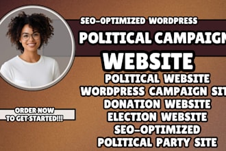 political campaign website election website  campaign website candidate website