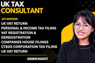 file UK vat return, ct600 corporation tax, and sa100 to hmrc
