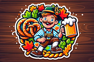 design unique oktoberfest logo with unlimited revisions