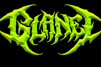 create metallic 3d gold and chrome effect of logo and text