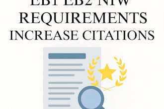 publish articles eb1 eb2 niw requirement increase citations