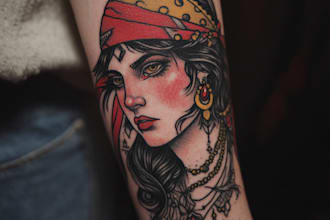 create a cover up or makeover your tattoo design
