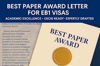 provide best paper award for eb1a, eb1b, eb1c, eb1 niw petitions