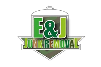 make army veteran owned business logo for ej junk removal