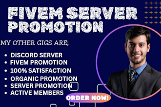 do organic fivem promotion, discord promotion