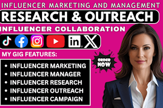 find instagram influencer marketing manage influencer research campaign outreach