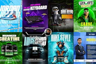 professional advertising for products, companies, etc