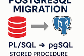 convert oracle procedures to postgresql