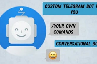 create a telegram bot to automate business, group tasks and messages