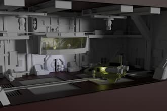 create your custom 3d models for game assets 3d prints or product designs