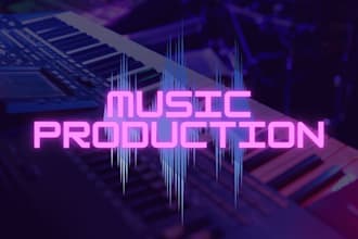 be your music producer for synth heavy electronic pop music