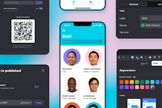 design and publish your app on adalo flutterflow bubble io appmysite glide