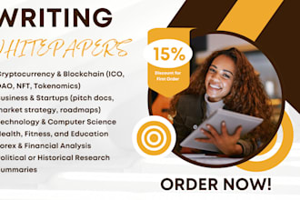 write and design  a pro white paper, crypto white paper, nft, blockchain