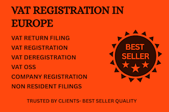 do vat registration for germany, spain, UK, ireland, france, cyprus, poland