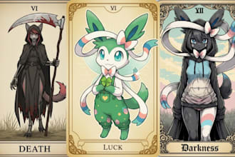 draw flash pokemon playing tarot educational card in deck game card box tcg