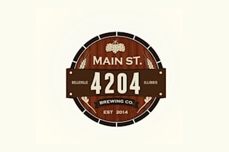 design creative greatest beautiful logo for a new brew pub