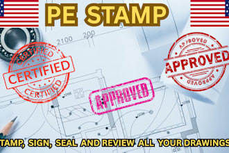 do civil and structural pe stamp, mep stamp, city  permit, new york, new jersey